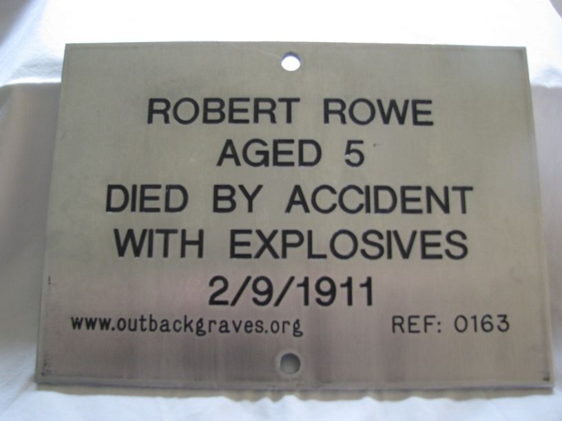 REF 0163 ROBERT ROWE - DAVYHURST